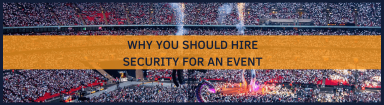 Security for an event